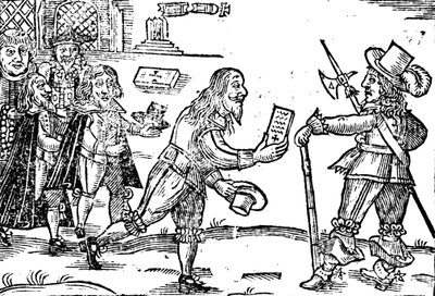 Een Schot die Charles I Verzoekt door English School